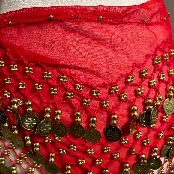 Women's Belly Dancer, Genie in a Bottle Halloween Costume - Picture 3 of 10